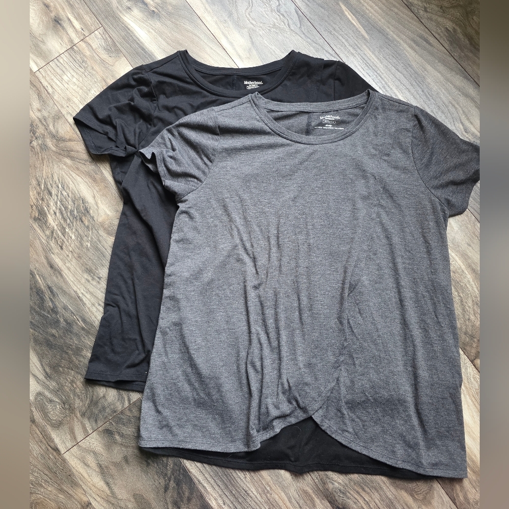 Motherhood Maternity Layered Tulip Nursing Tee